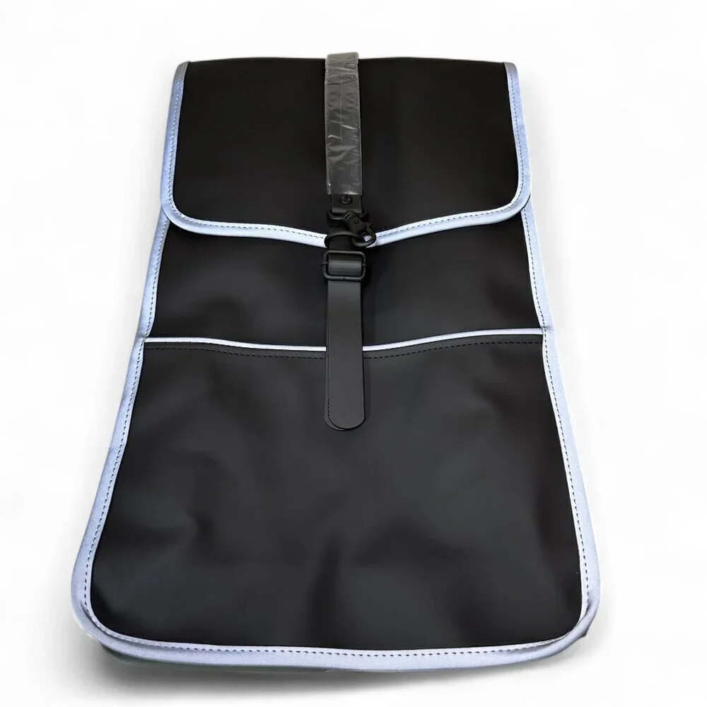 Rains Backpack Black Reflective - NWT Unisex, Waterproof